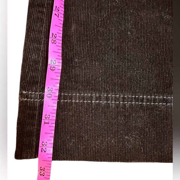 Eddie Bauer Women’s Dark Brown Corduroy Pants Bootcut. Size 12. EUC Fall Winter - Picture 5 of 6